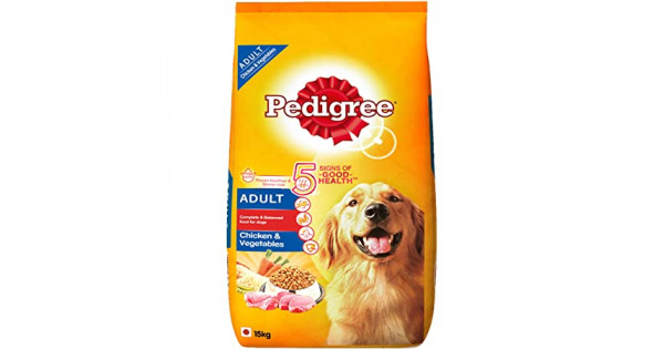 Pedigree chicken and vegetables 15kg sale