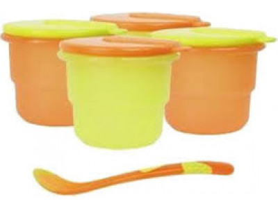 Nuby 5310 Storage Bowls - 5 Pcs.