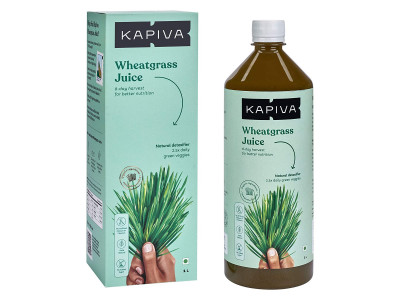 Kapiva Wheat Grass Juice 1 Ltr  