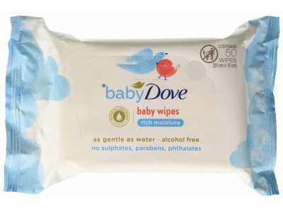 Dove Baby Rich Moisture Wipes 50 Pulls