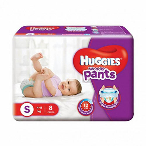 Huggies Complete Comfort Wonder Pant diaper  S  Buy 56 Huggies Pant  Diapers for babies weighing  8 Kg  Flipkartcom
