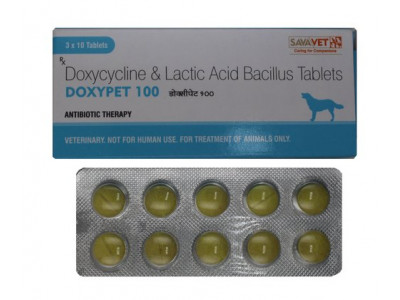 Doxypet 100 mg Tab (Pack-10)