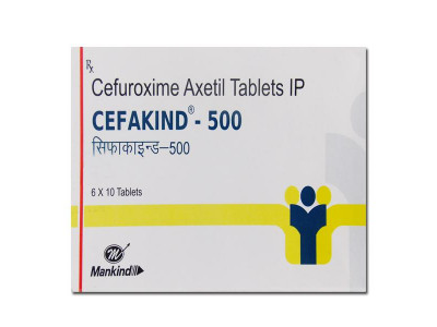 Cefakind 500 mg Tab (Pack-10)