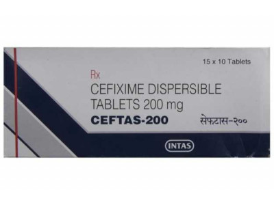 Ceftas 200 mg Tab (Pack-10)