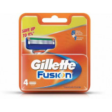 Gillette Fusion Shaving Razor Blades (Pack of 4)