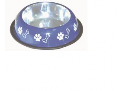 Super Dog Steel Coloured Bowl Size-5 No. (Pu012) 