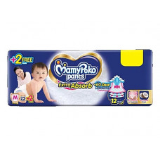 Mamy Poko Pants Medium 7-12 kg Diapers (Pack of 22)