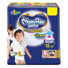 Mamy Poko Pants Diapers XXL (Pack of 14)