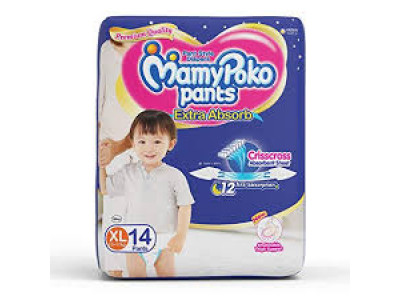 Mamy Poko Pants Diapers XL (Pack of 14)